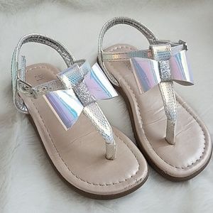 The Children's Place holographic sandals